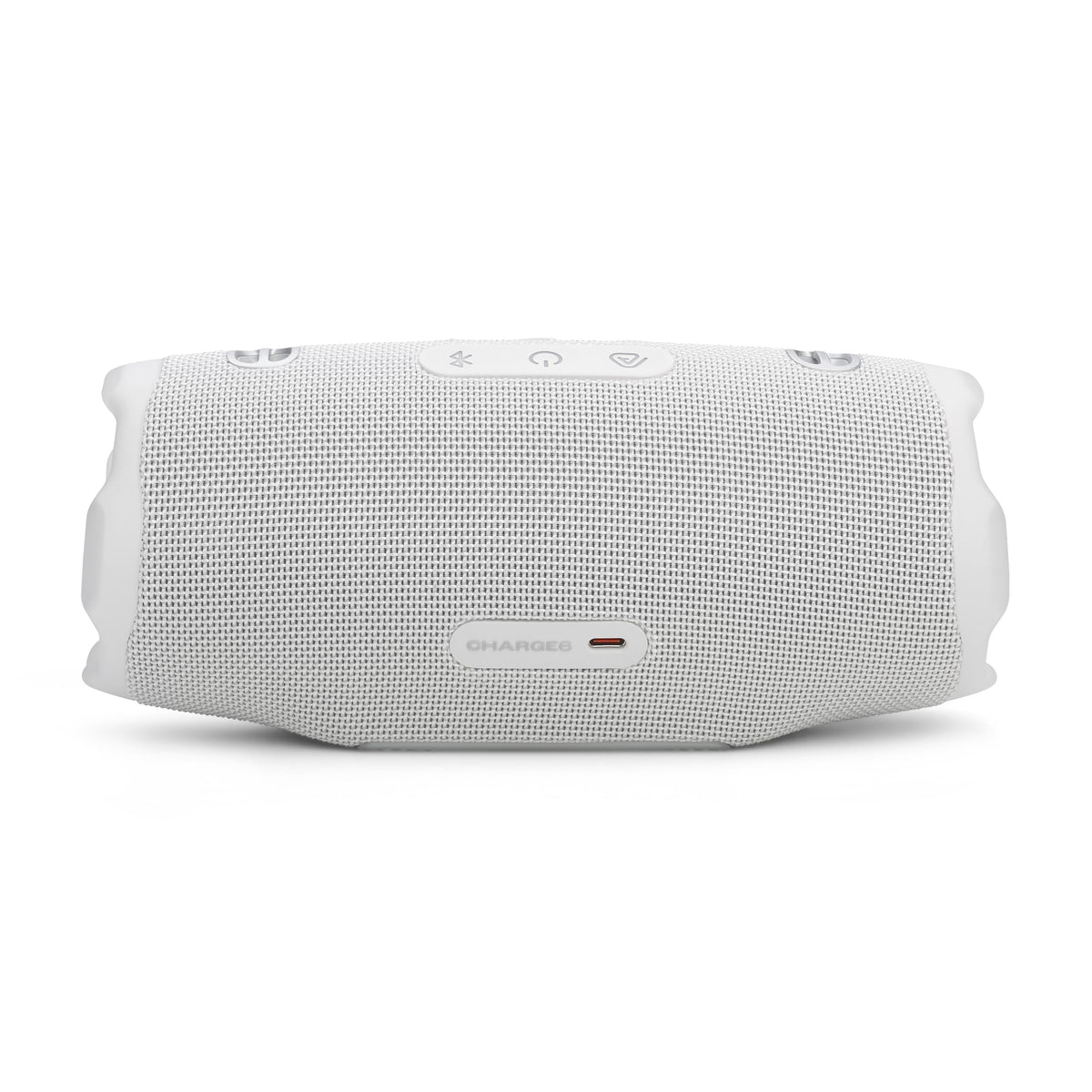 JBL Charge 6 Portable Bluetooth Speaker, Waterproof, Drop-Proof - White view 9