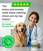 BARK&SPARK Hemp Calming Treats for Dogs - Stress, Anxiety Relief Treats (BS102_ADVANCED)