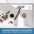 InSinkErator Air Switch SinkTop Decorative Button - Biscuit view 2