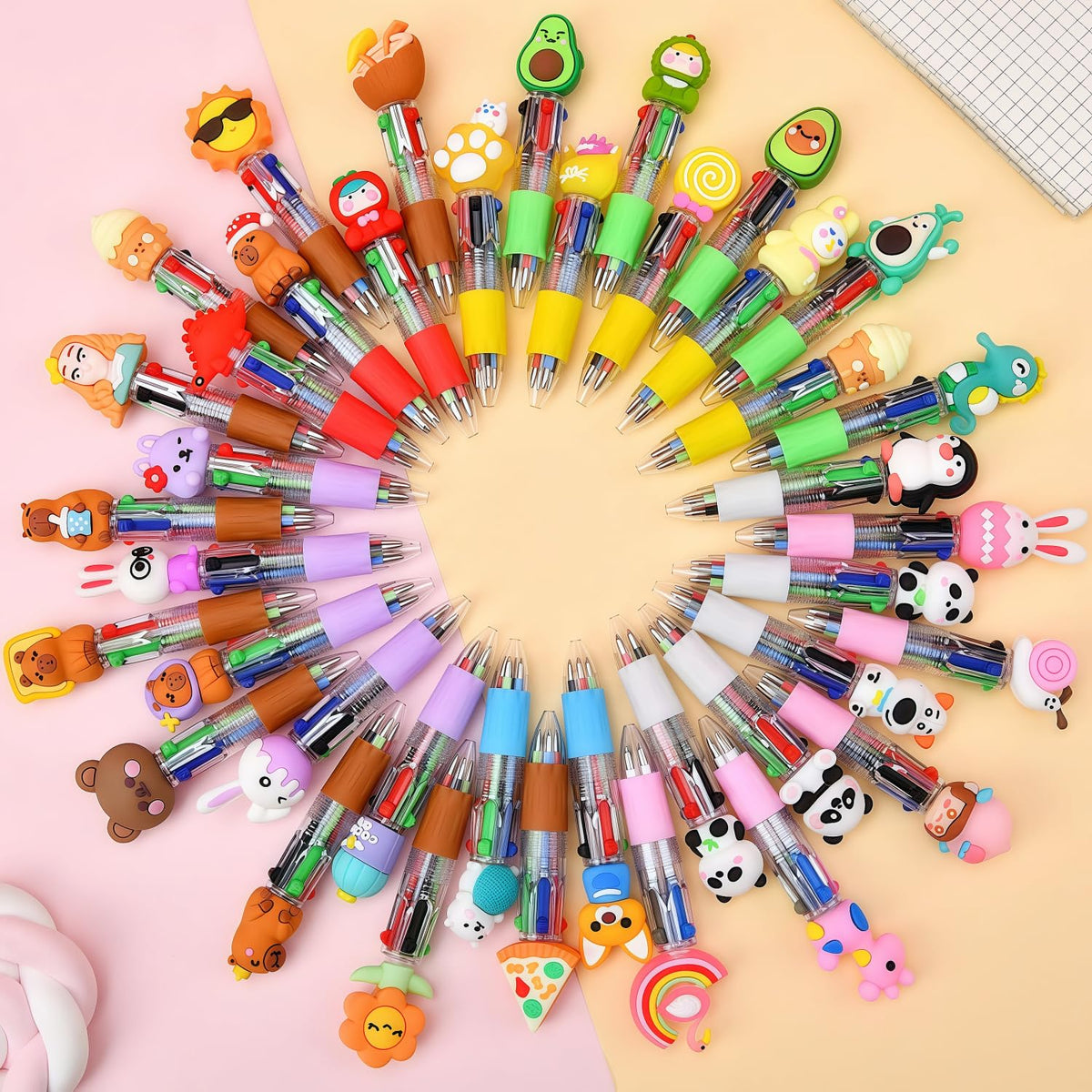 Oneshow Multicolor Pens - Assorted Style-60PCS view 4