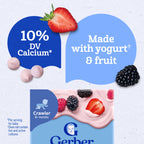 Gerber Stage 3 Baby Food, Strawberry and Mixed Berries Melts, 1 oz. Pouch (Pack of 4) (additional view 4)