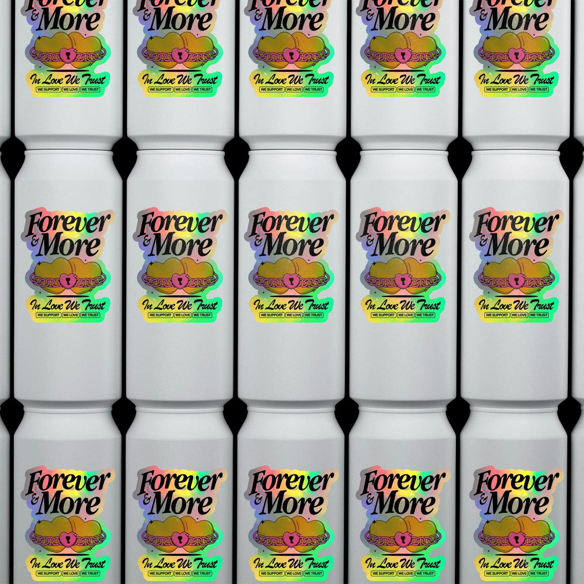 MECOLOUR Holographic Sticker Paper 8.5'' 11'' Printable Premium Rainbow Vinyl for Cricut - 100 view 5