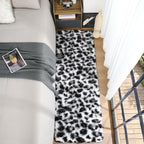 Amearea Leopard Area Rug - White / 2' X 8' (Runner) view 4