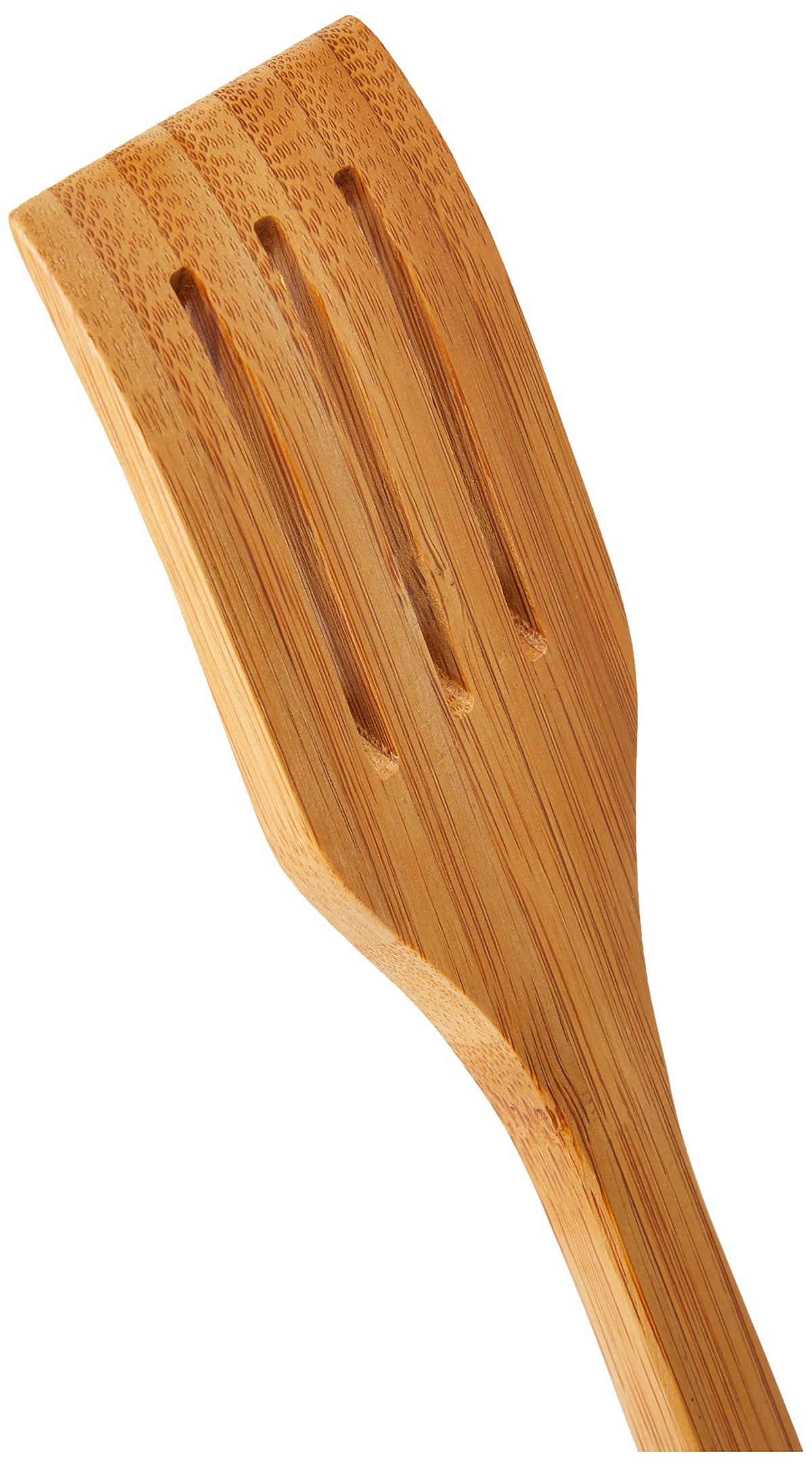 Norpro 12-Inch Bamboo Tools - Slotted Spatula view 1