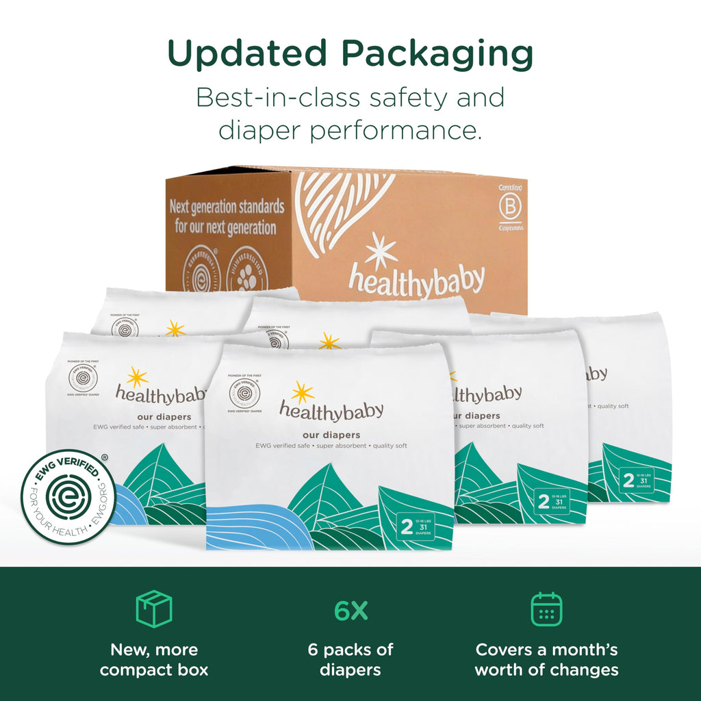 HealthyBaby Non-Toxic Diapers for Sensitive Skin
