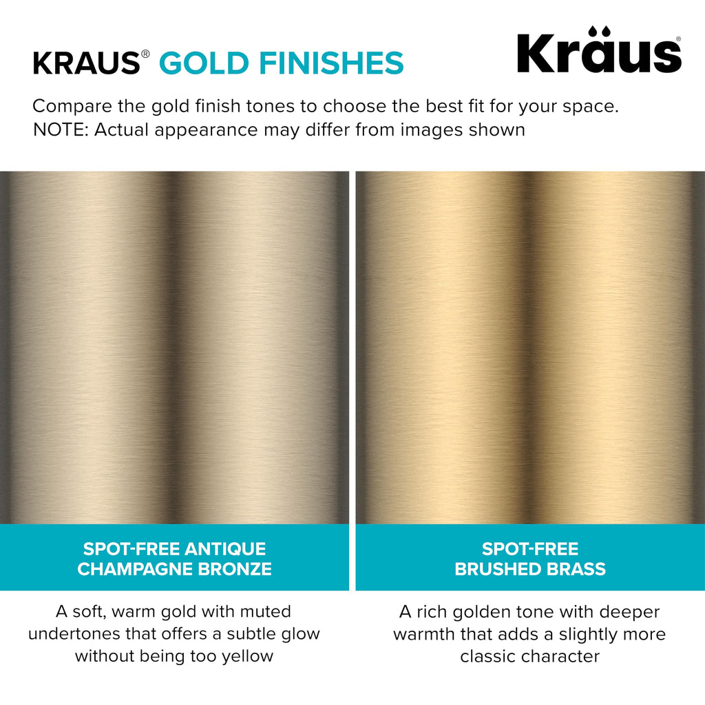 KRAUS Kitchen Soap and Lotion Dispenser in Spot-Free Antique Champagne Bronze, KSD-43SFACB (additional view 2)