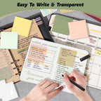 800 Sheets Transparent Sticky Notes