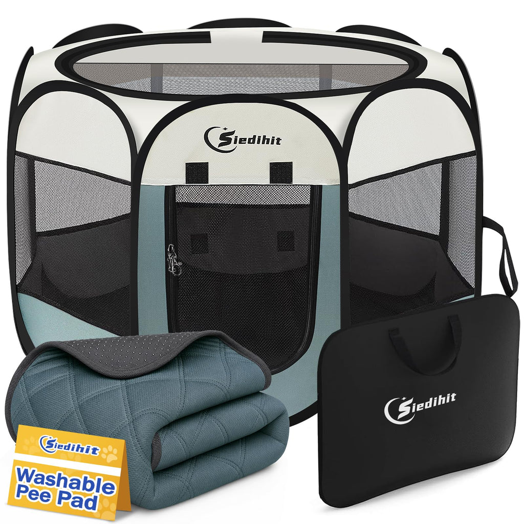 Siedihit Playpen Tent Crate Cage