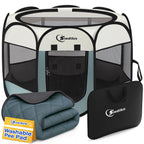 Siedihit Playpen Tent Crate Cage