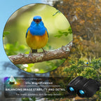 Hontry 10x25 Compact Binoculars for Adults and Kids (additional view 2)