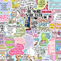 150PCS Sarcastic Funny Stickers,Sassy Snarky Saying Quotes Adults Stickers, Waterproof