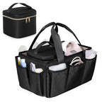 Fasrom Breast Pump Caddy with Cooler Bag, Pump Parts Organizer