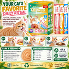 IFELLO PET High-Meat Lickable Cat Treats Variety Pack – Real Chicken & Seafood – Smooth (additional view 5)