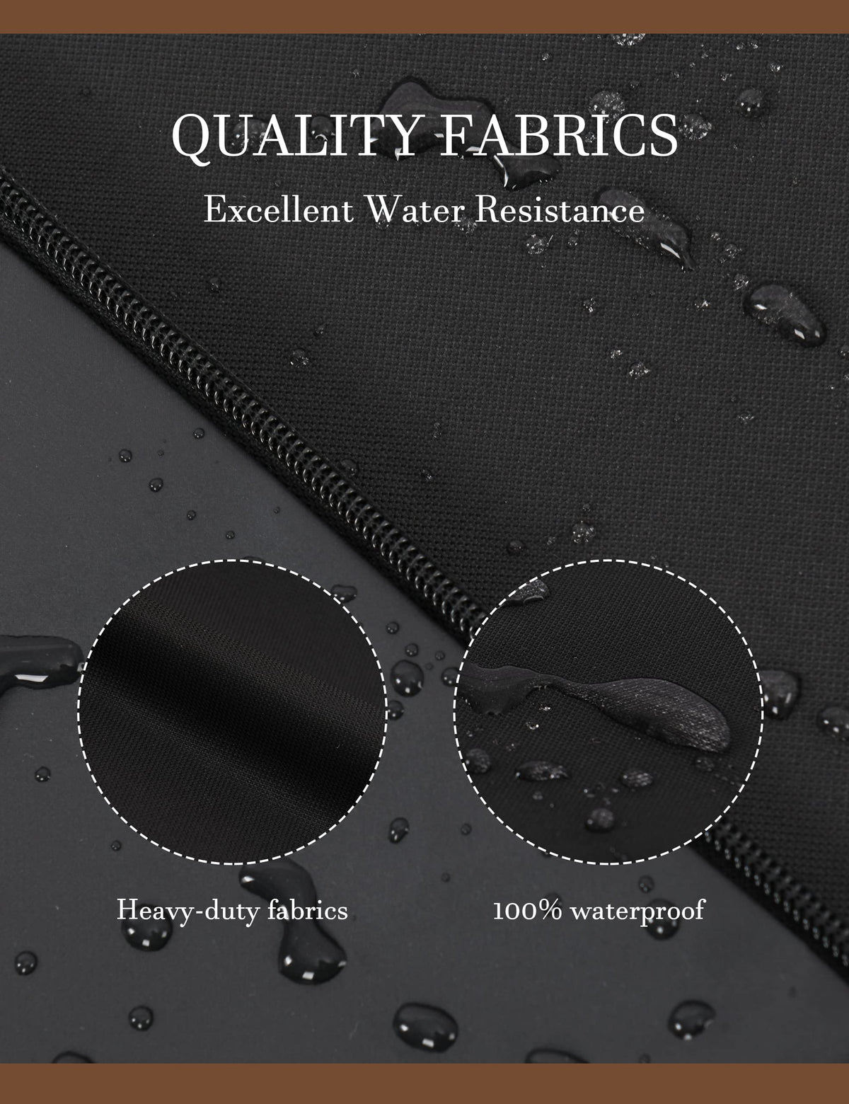 iBirdie Outdoor TV Cover 70 to 75 inch Waterproof and Weatherproof, – Black (iBirdie-TV-Cover-Zipper-Black-70-75)