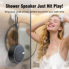 INSMY C12 IP67 Waterproof Shower Bluetooth Speakers,Portable Small Speaker - Black view 2