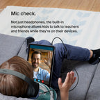 Belkin SoundForm Mini Kids Headphones - Black / Wired view 3