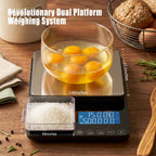 Ionsno Food Scale 44lb/20kg - #01 Silver / Dual Platform view 1