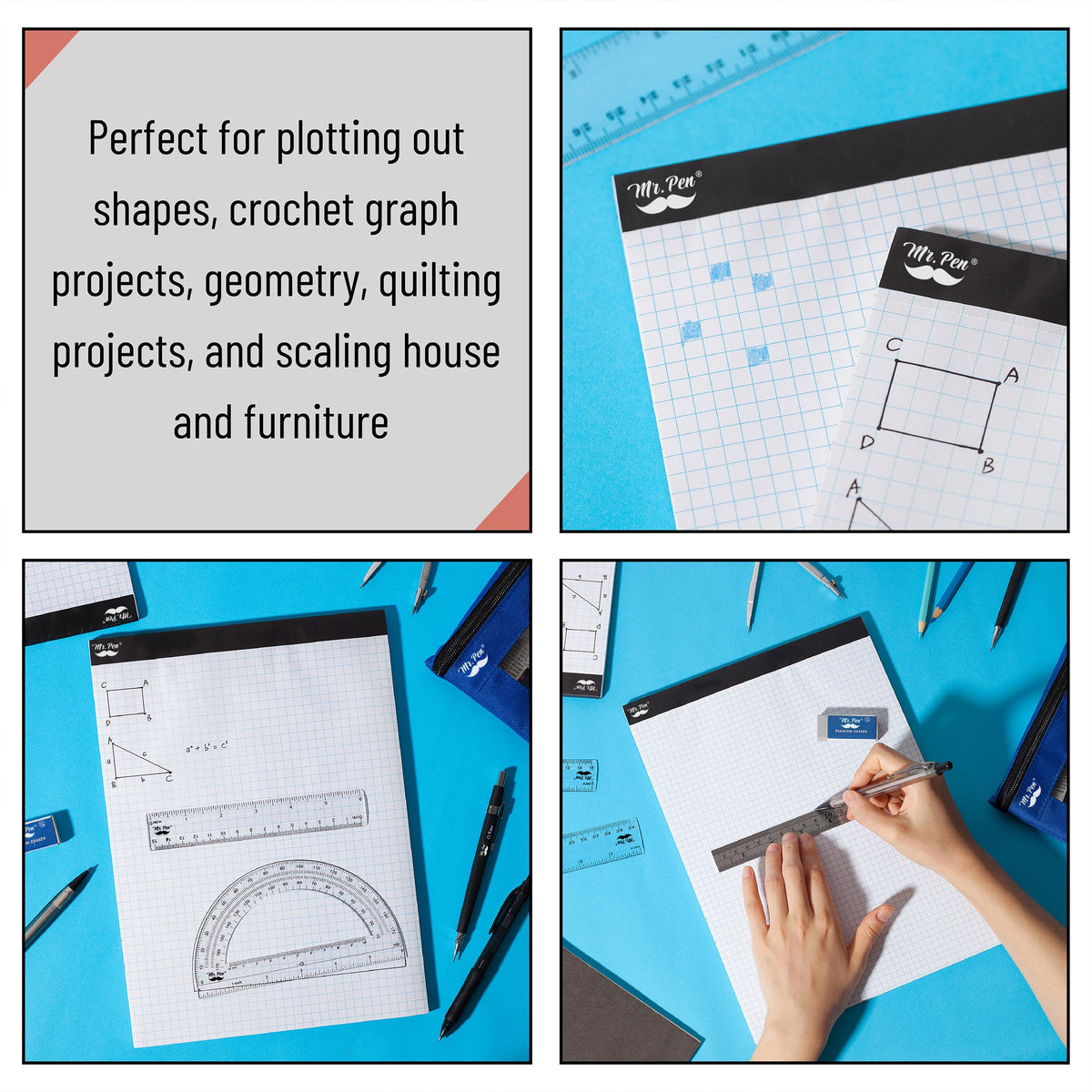 Mr. Pen- Graph Paper Pad