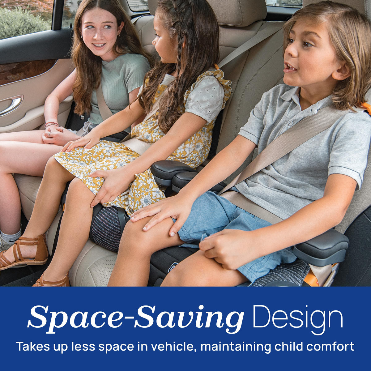 Chicco GoFit ClearTex Plus Backless Booster Seat, Lower Anchor Attachment