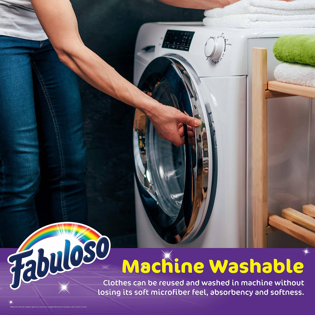 Fabuloso Microfiber Cleaning Cloths - 8 Count (Pack of 1) view 3