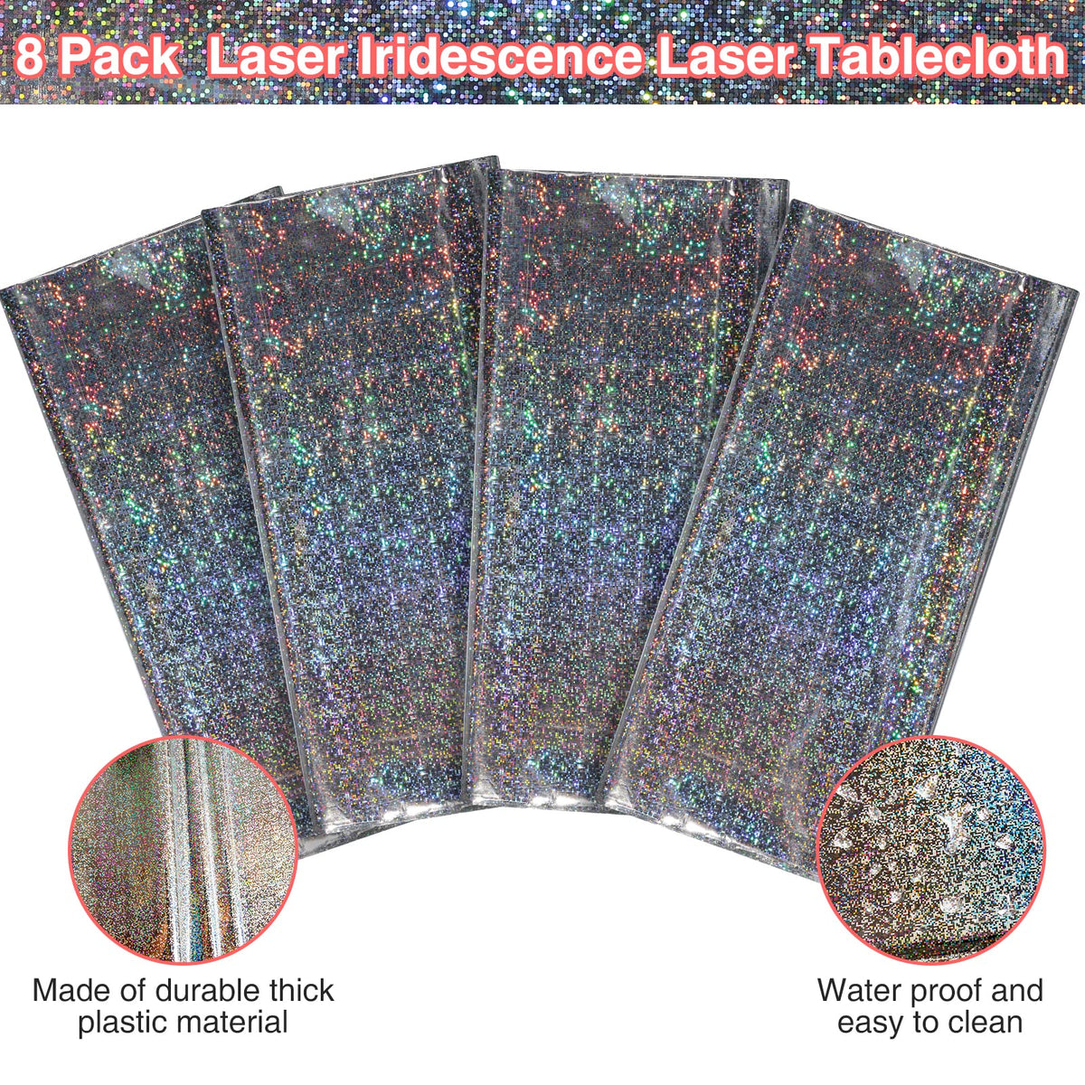 Funny Laser Tablecloth - Silver / 8 view 3