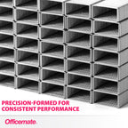 Officemate Standard Staples - Chisel Point Tips, 5 Boxes of 5,000 Staples, 1/4-Inch Leg Length, Universal