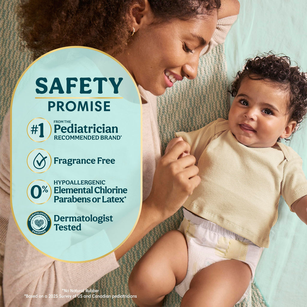 Pampers Swaddlers Diapers, Size 4 (15-34 lbs), 66 Count, Fragrance Free, Hypoallergenic, Absorbent, Pediatrician (Pack of 66)