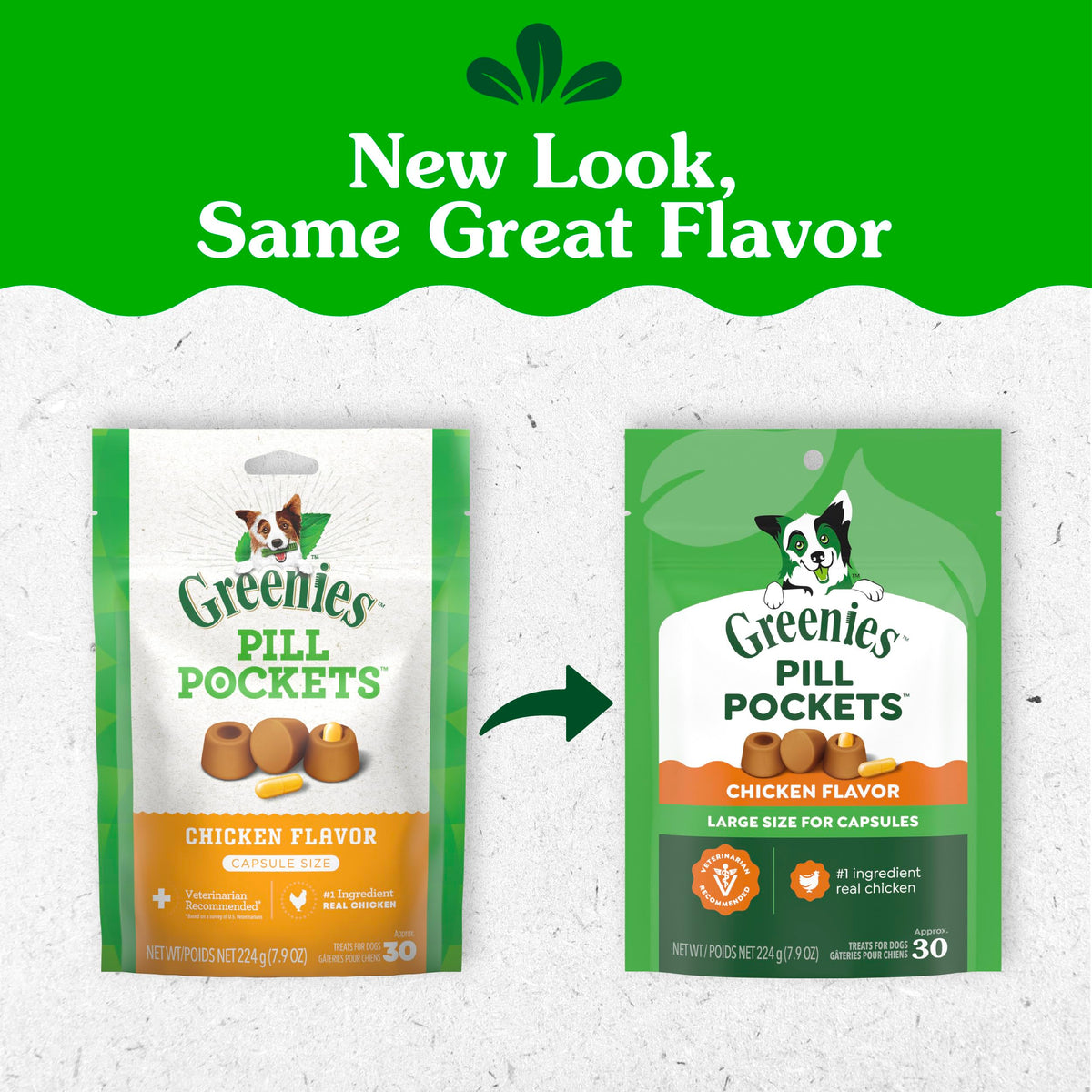 Greenies Pill Pockets Large Size Dog Treats