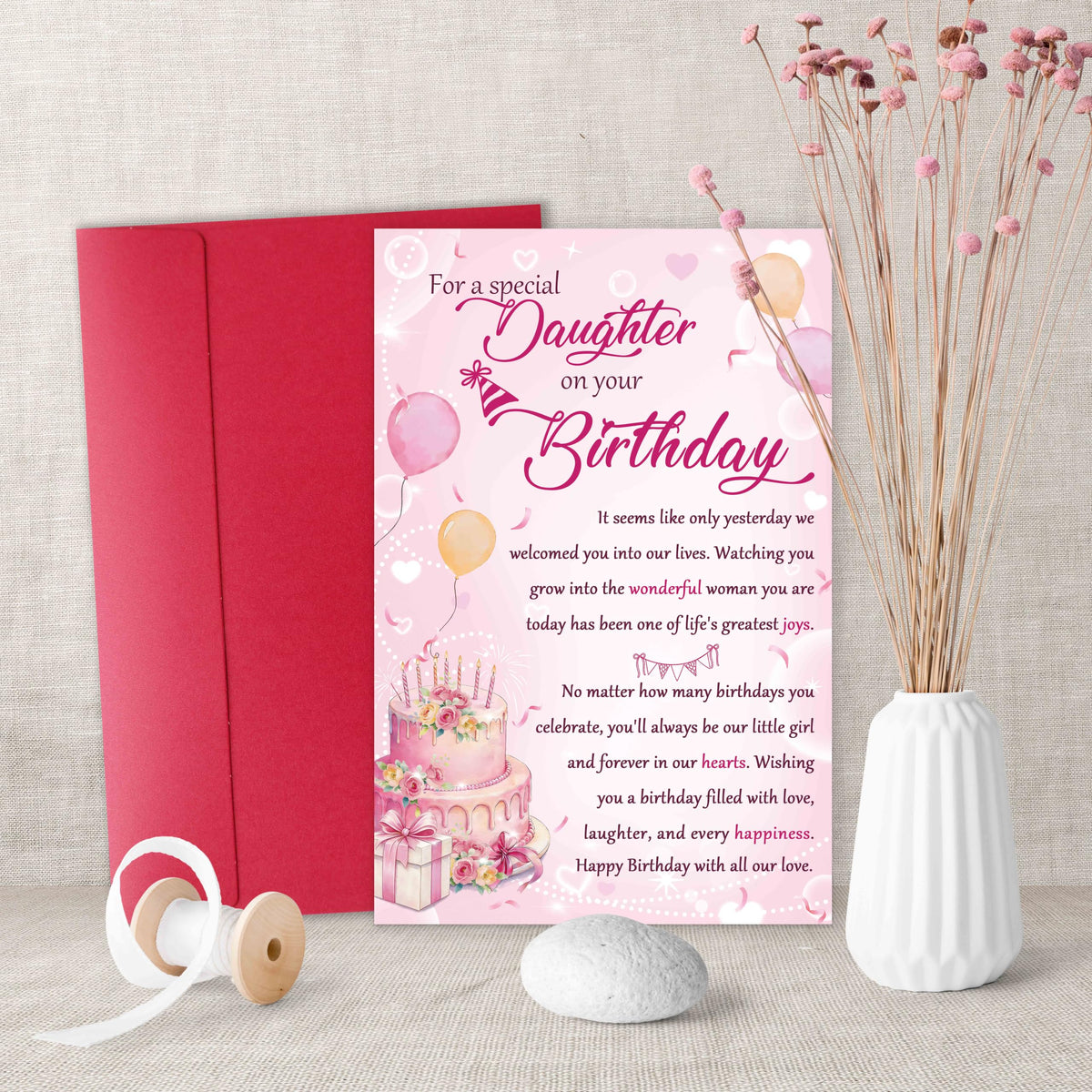 Nicavvi Birthday Card 99-102+151-156 - Special Daughter view 5