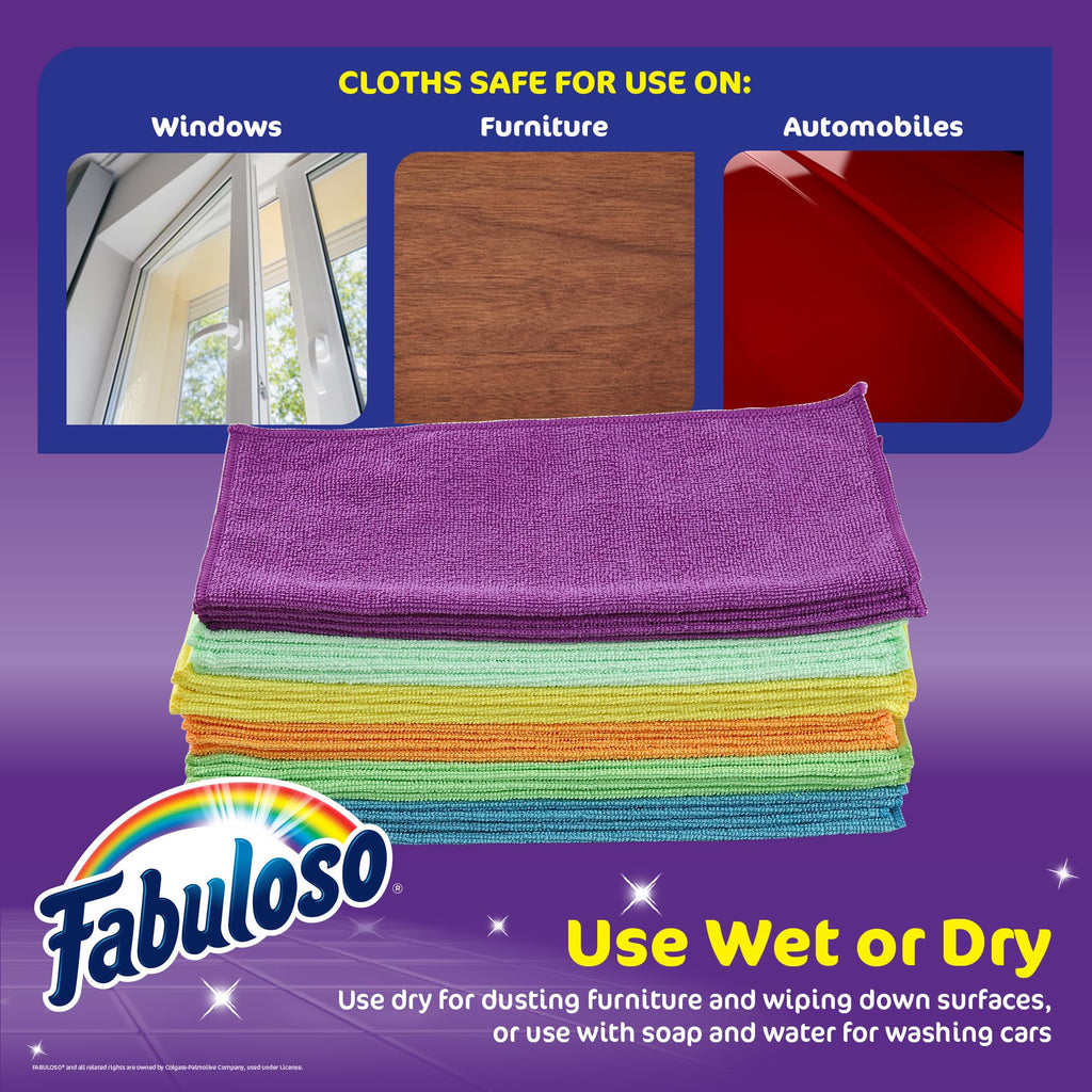 Fabuloso Microfiber Cleaning Cloths - 12 Count (Pack of 1) view 5