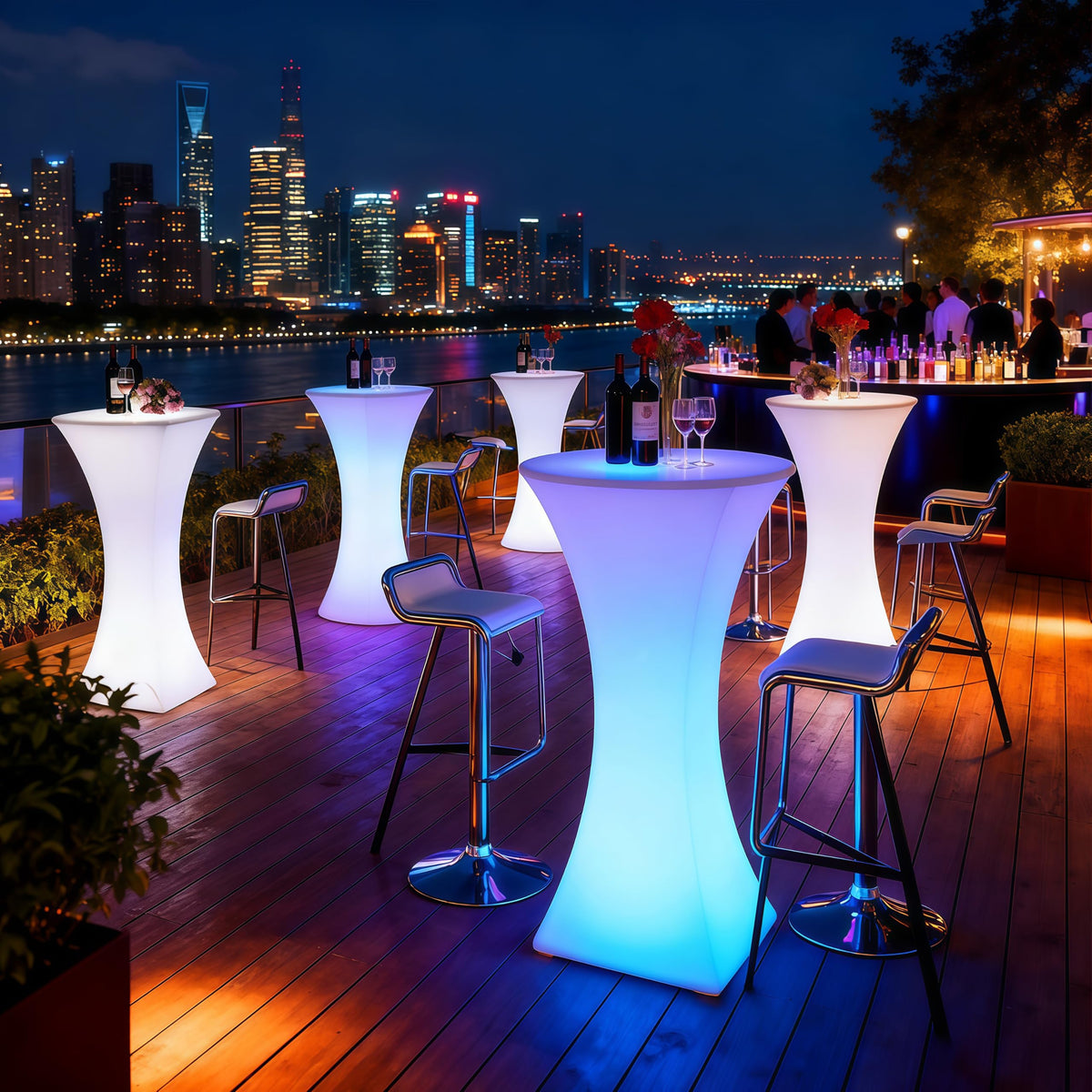 Lemict Cocktail Table Covers - Ivory-32"x43" / 6 view 6