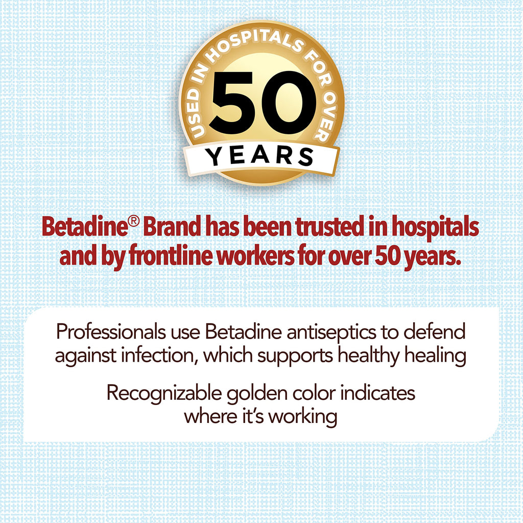 Betadine Antiseptic Povidone Iodine Solution 8 Fl Oz