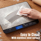 Ionsno Food Scale 44lb/20kg - #02 Silver / Large view 4