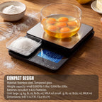 Ionsno Food Scale 44lb/20kg - #01 Silver / Dual Platform view 6