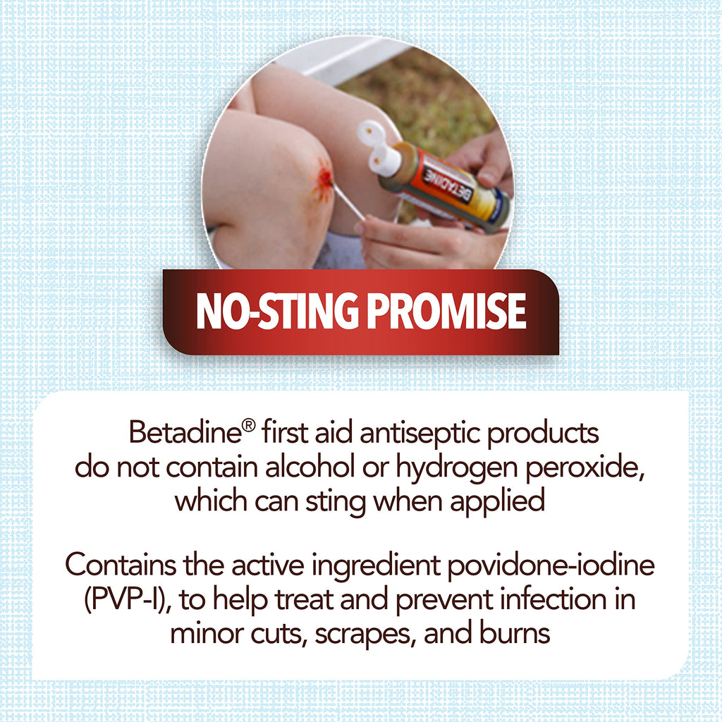 Betadine Antiseptic Povidone Iodine Solution 8 Fl Oz