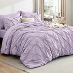 Bedsure Comforter Set & Sheet Set Bedding Set - 13 - Light Purple / Twin