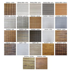 Cordless Woven Wood Roman Shades