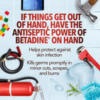 Betadine Antiseptic Povidone Iodine Solution 8 Fl Oz