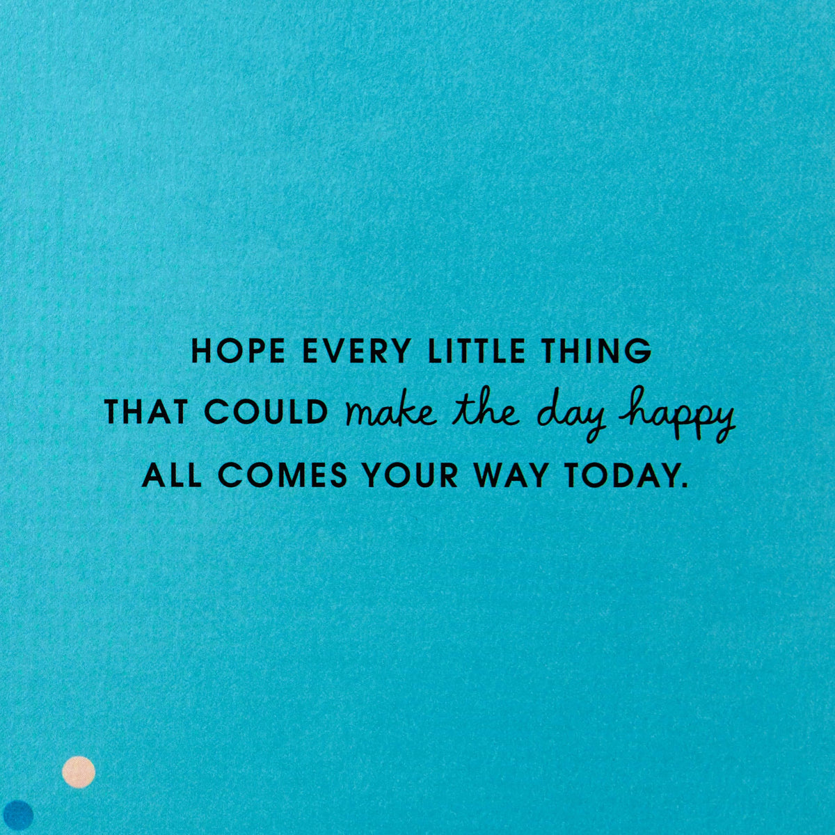 Hallmark Birthday Card