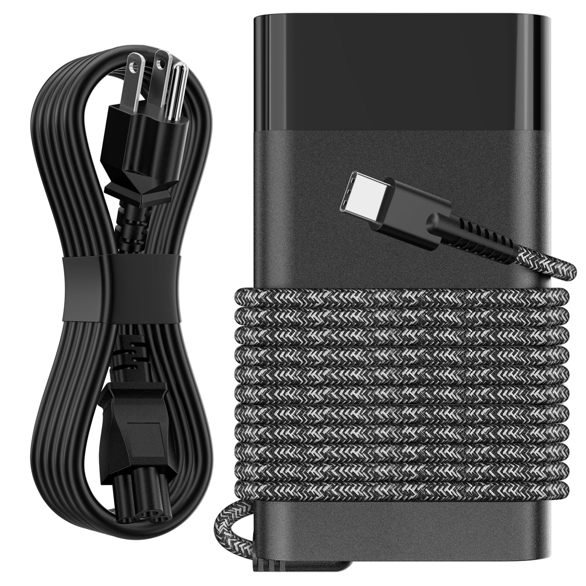65W Slim USB C Laptop Charger Compatible with HP Spectre, Envy, Elitebook x360, Omnibook