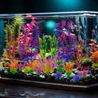 Ameliade Artificial Aquarium Plastic Plants Fish Tank Decorations, 25PCS (additional view 3)