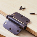 Amazon Basics Self-Closing Door Hinge, 3.5 Inch x 3.5 Inch