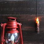 CVHOMEDECO. Real Wax Battery Operated LED Timer Taper Candles - view 3