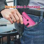 100x-250x Mini Pocket Microscope for Kids Adults - Pink view 4