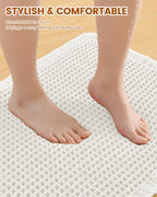Smiry Waffle Bath Mat