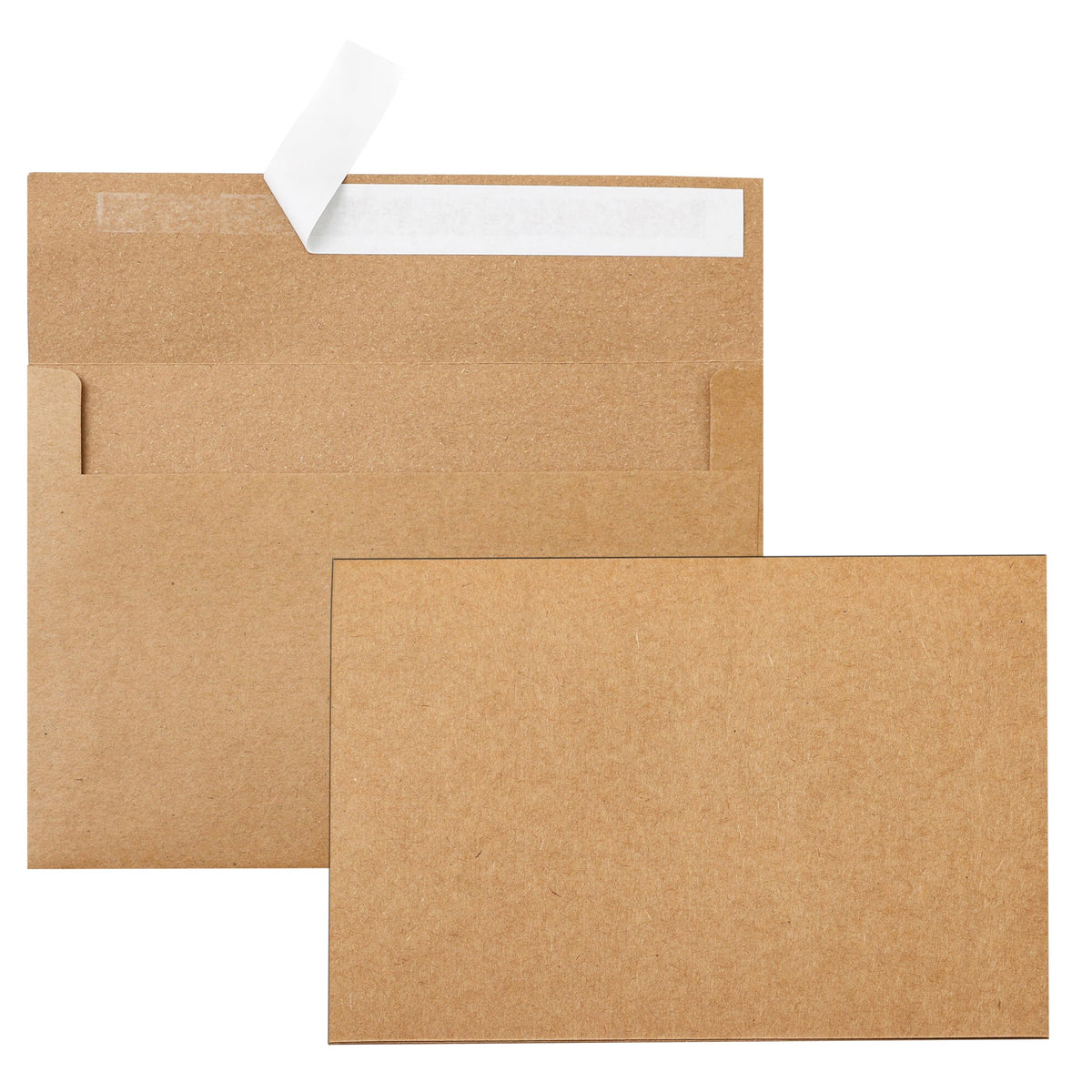 Silunkia Blank Cards and Envelopes - Brown / 4x6-20pcs