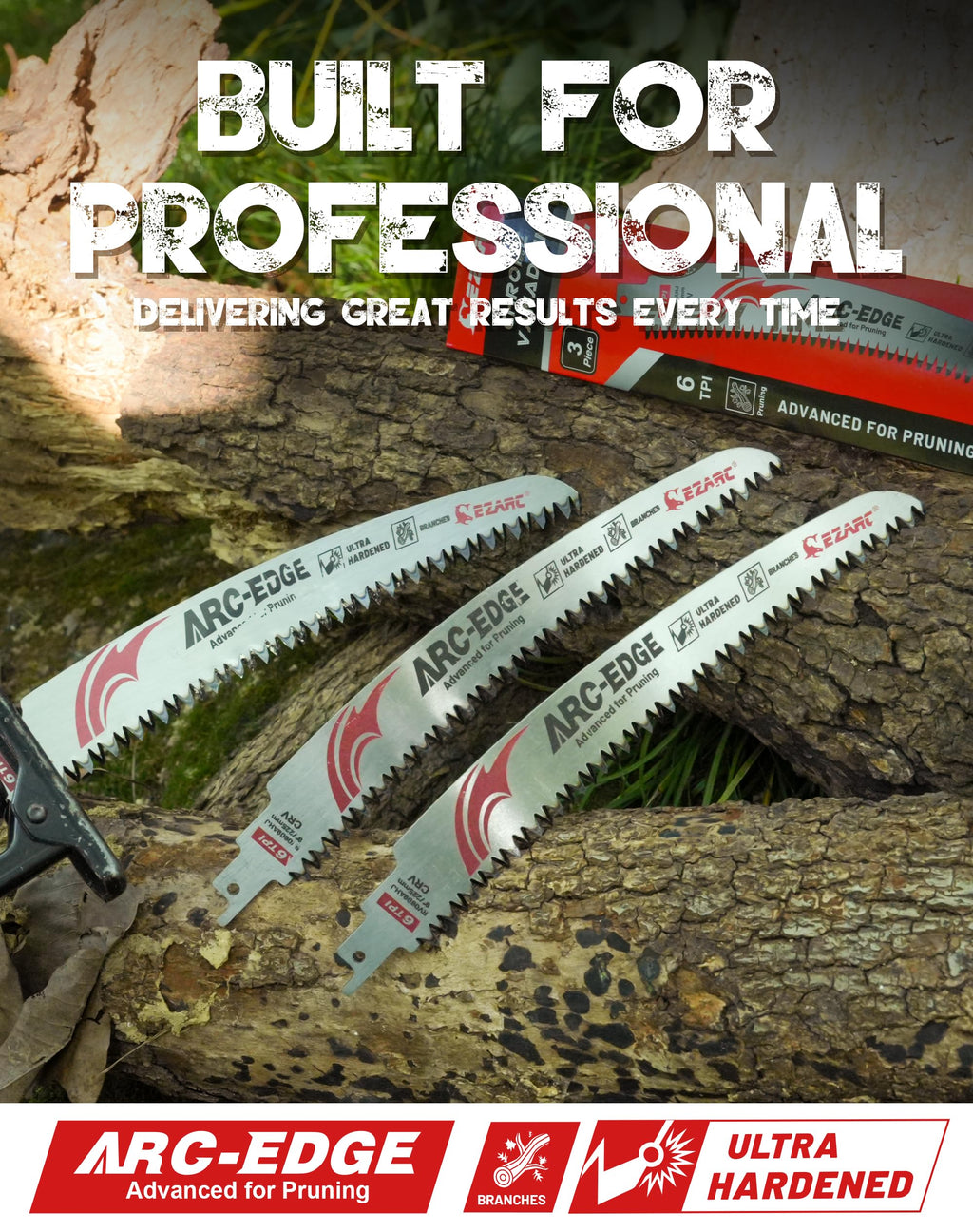 EZARC Arc Edge Reciprocating Saw Blades