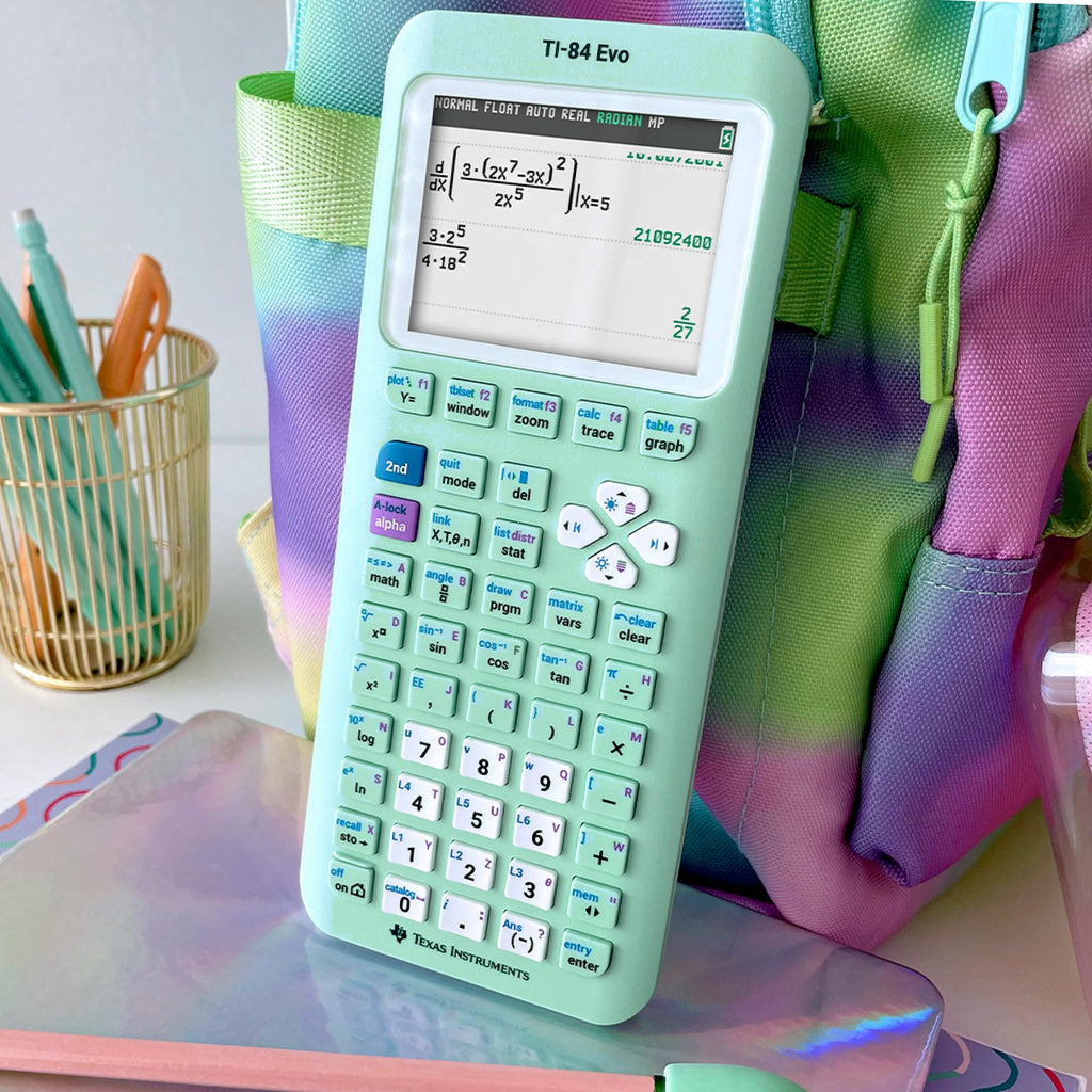 TI-84 Evo Graphing Calculator Texas Instruments, Mint (84EVO/FC/1L1/A4)