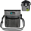 PetAmi Hands Free Dog Treat Pouch for Training and Walking - Black Stripes