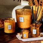 Voluspa Large Scented Candle Jar 18 Oz, 100 Hr Burn - 4 - Baltic Amber view 5